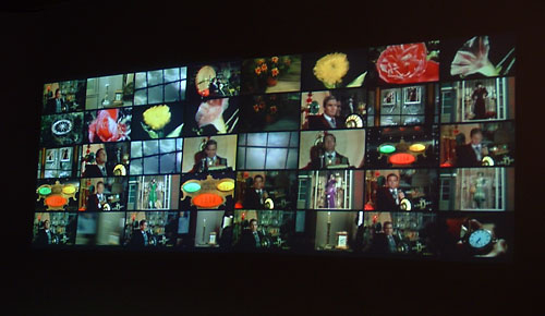 The (quick) Time Machine, 2003. Two channel DVD projection dimensions variable