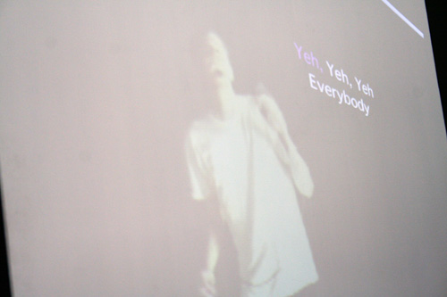 Human Jukebox on screen