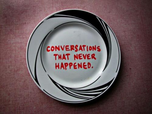 Conversations plate
